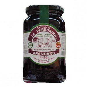 La Gloria de La Peregrina Mermelada de Arandano 454g.