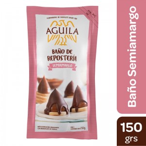 Águila Baño de Repostería Semi-Amargo 150 g / 5.2 oz envase