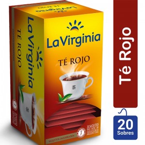 La Virginia Té Rojo, (30gr). Pack x 20.