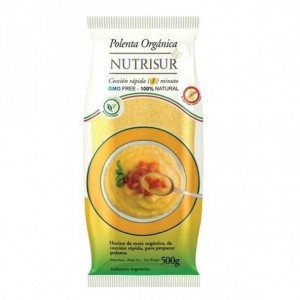 Nutrisur Polenta Orgánica, 500 g / 1.1 lb