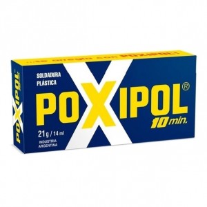 Poxipol Adhesivo Plástico de Secado Rápido 21 g / 0.74 oz