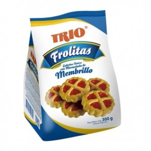 Trio Friolitas Membrillo 300 grs