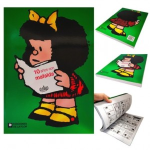 10 Años Con Mafalda Humor Gráfico Libro Tapa Blanda Ediciones De La Flor