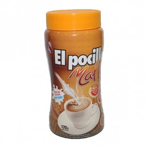 El Pocillo Malta en Polvo con Vitaminas A, B, D, and Zinc 170 g