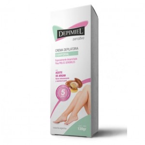 Depimiel Crema Depilatoria Corporal - Piel Sensible, 120 g / 4.24 oz