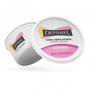 Depimiel Cera Depilatoria Sistema Español para Microondas, 200 g / 8.8 oz