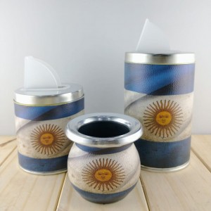 Set de mate x 3 Argentina