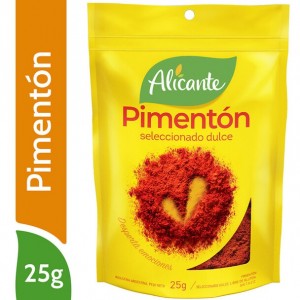 Alicante Pimentón Seleccionado Dulce, 25 g (pack de 3)