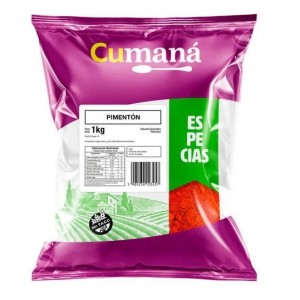 Pimentón Extra, 1 kg  bolsa