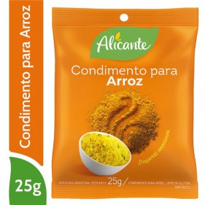 Alicante Condimento Para Arroz, 25 g (pack of 3)