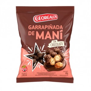 Georgalos Garrapiñada con Chocolate, 80 g