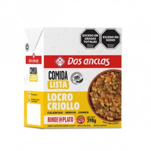 Dos Anclas Locro Criollo Calentas Servís & Comés, Gluten Free. 390 g