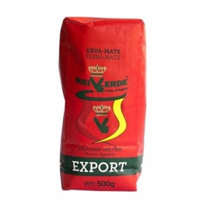 Rei Verde Yerba Mate Export Padrón Argentino Con Palo, 500 g Pack x 6