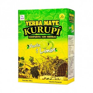 Kurupí Yerba Mate Menta y Limón, 500 g